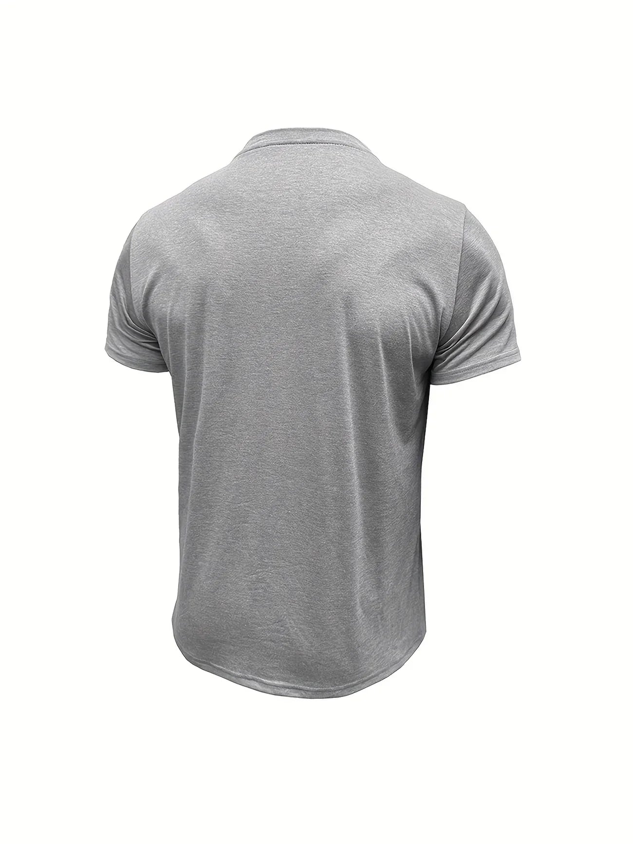 Magnus - Elegant T-skjorte med rund hals og lomme