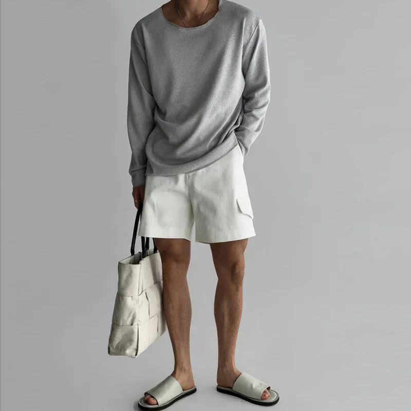 Daniel - Hohlstrick T-skjorte