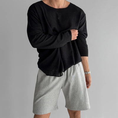 Daniel - Hohlstrick T-skjorte